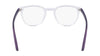 Nike 7260 Eyeglasses | Size 49 / Clear / Matte Canyon Purple