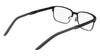 Nike 8213 Eyeglasses / Satin Black / Dark Grey