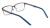 Nike 8213 Eyeglasses / Satin Black / Dark Grey