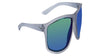 Nike ADRENALINE EV1113 Sunglasses | Size 66 / Dark Grey / Grey / Blue Mirror