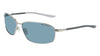 Nike PIVOT SIX DQ0927 Sunglasses | Size 62 / Brushed Silver / Blue / Supr Blu