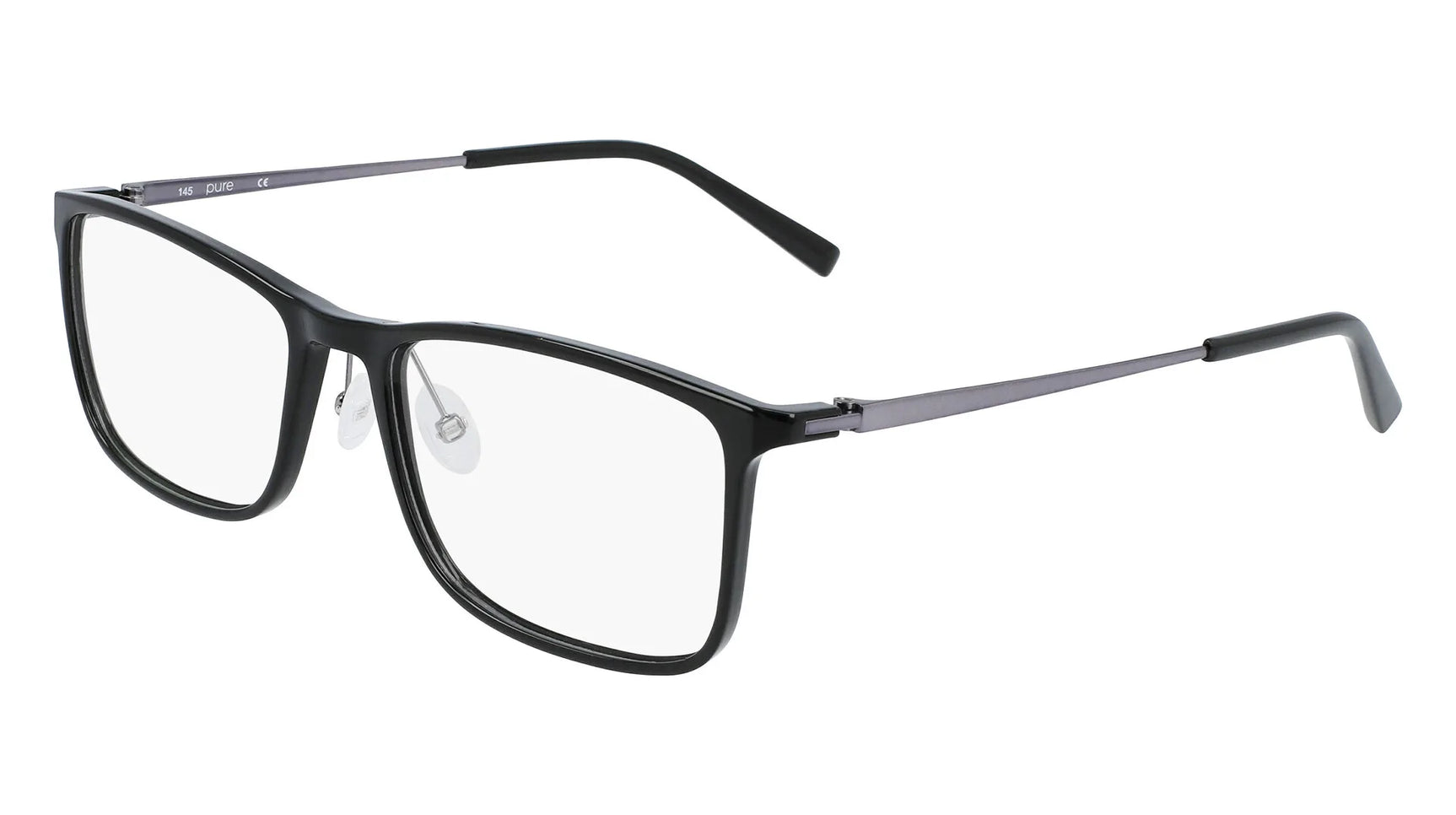 Pure P-2008 Eyeglasses Shiny Black Pure P-2008 Eyeglasses Shiny Black