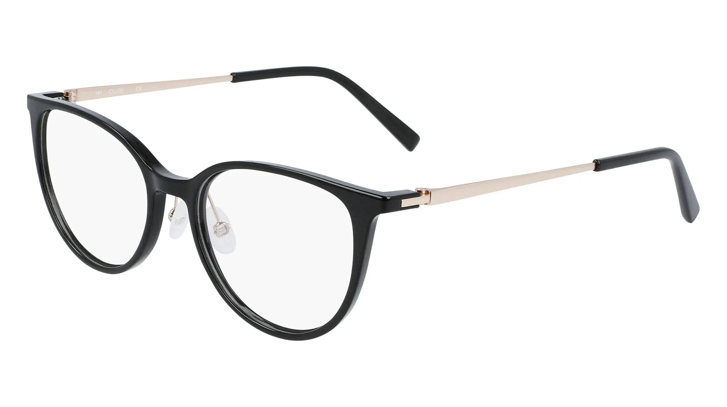 Pure P-3010 Eyeglasses Black Pure P-3010 Eyeglasses Black