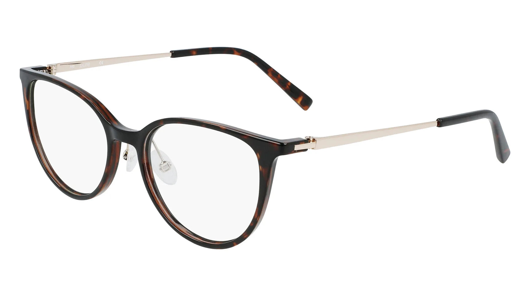 Pure P-3010 Eyeglasses Dark Tortoise Pure P-3010 Eyeglasses Dark Tortoise