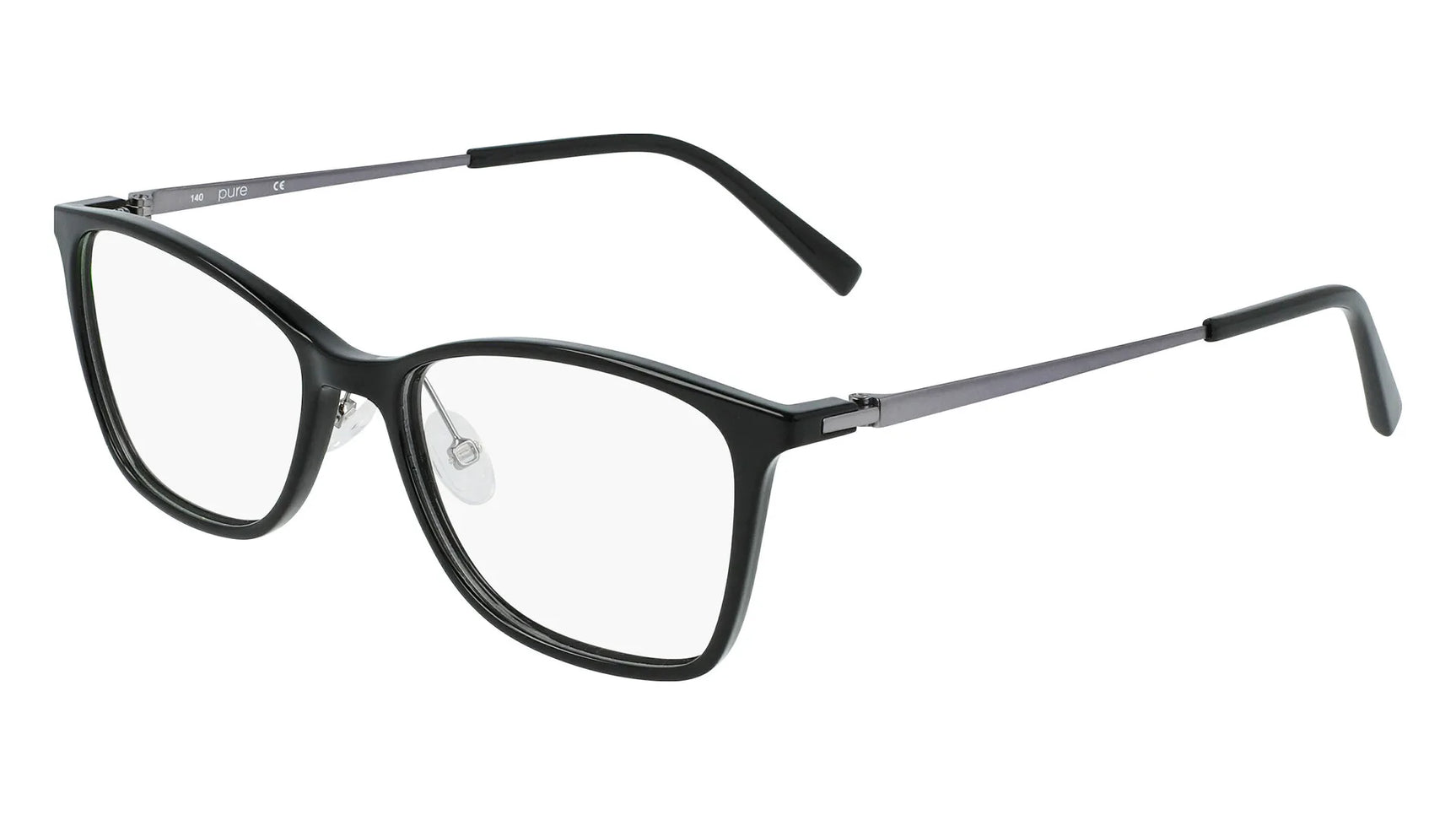 Pure P-3008 Eyeglasses Black Pure P-3008 Eyeglasses Black