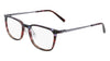 Pure P2009 Eyeglasses / Navy Eggplant Horn