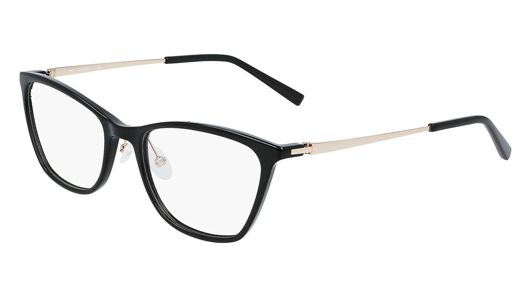 Pure P-3011 Eyeglasses Black Pure P-3011 Eyeglasses Black