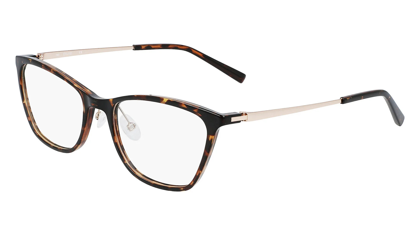 Pure P-3011 Eyeglasses Dark Tortoise Pure P-3011 Eyeglasses Dark Tortoise