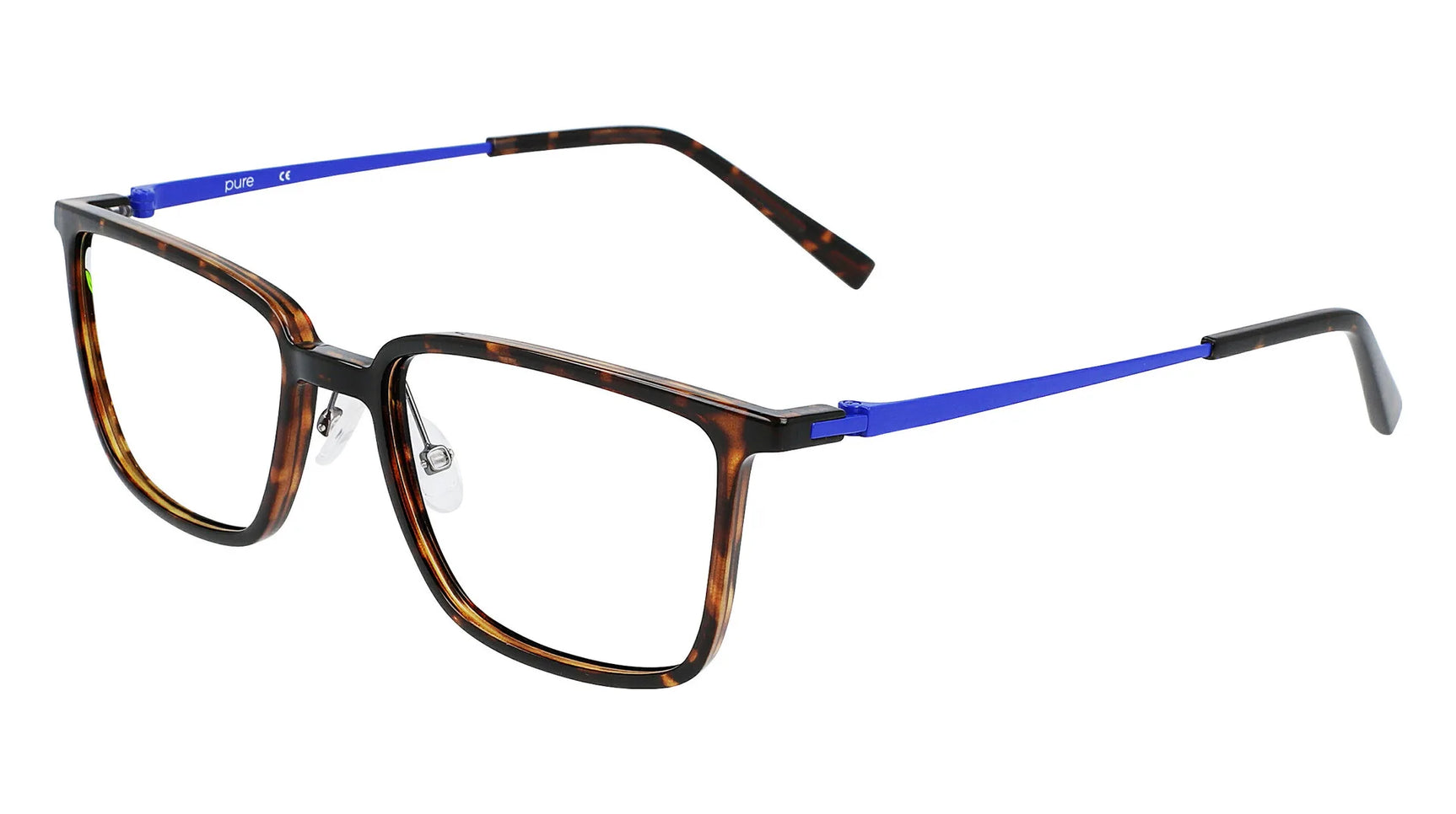 Pure P-2010 Eyeglasses Dark Tortoise Pure P-2010 Eyeglasses Dark Tortoise