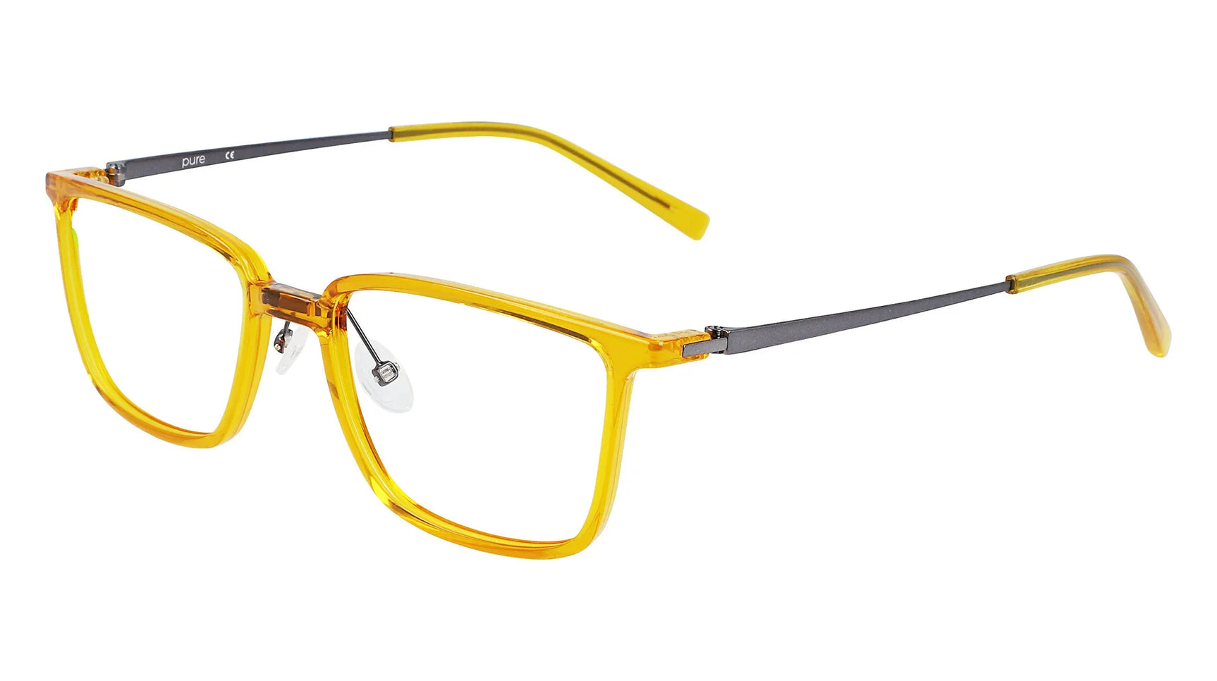 Pure P-2010 Eyeglasses Yellow Pure P-2010 Eyeglasses Yellow