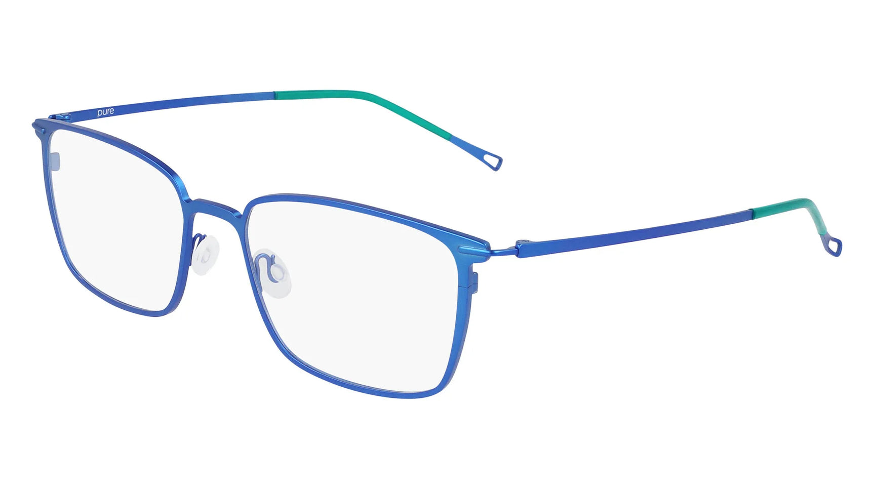 Pure P-4009 Eyeglasses Matte Blue Pure P-4009 Eyeglasses Matte Blue