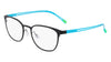 Pure P4014 Eyeglasses / Matte Black / Blue