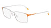 Pure P4015 Eyeglasses / Silver / Orange