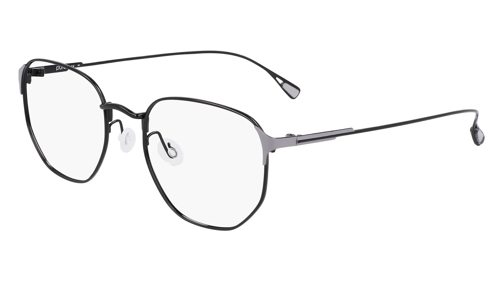 Pure P-4017 Eyeglasses Black / Grey Pure P-4017 Eyeglasses Black / Grey