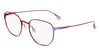 Pure P4017 Eyeglasses / Red / Lavender