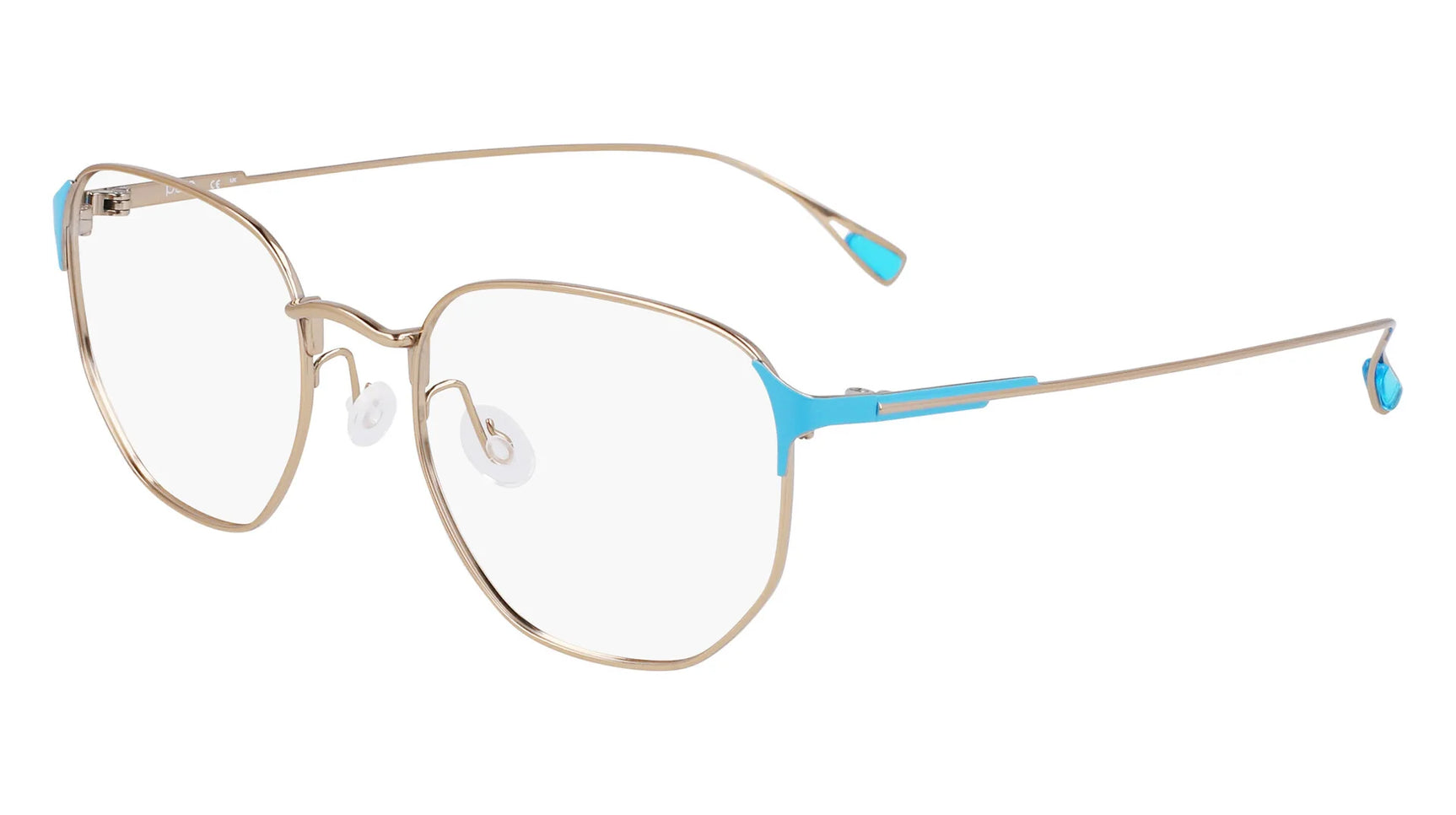 Pure P-4017 Eyeglasses Gold / Cerulean Pure P-4017 Eyeglasses Gold / Cerulean