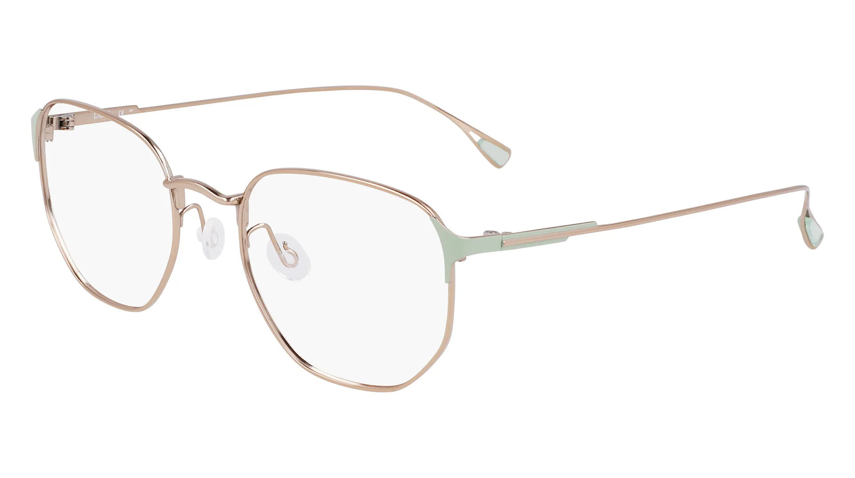 Pure P-4017 Eyeglasses Rose Gold / Sage Pure P-4017 Eyeglasses Rose Gold / Sage