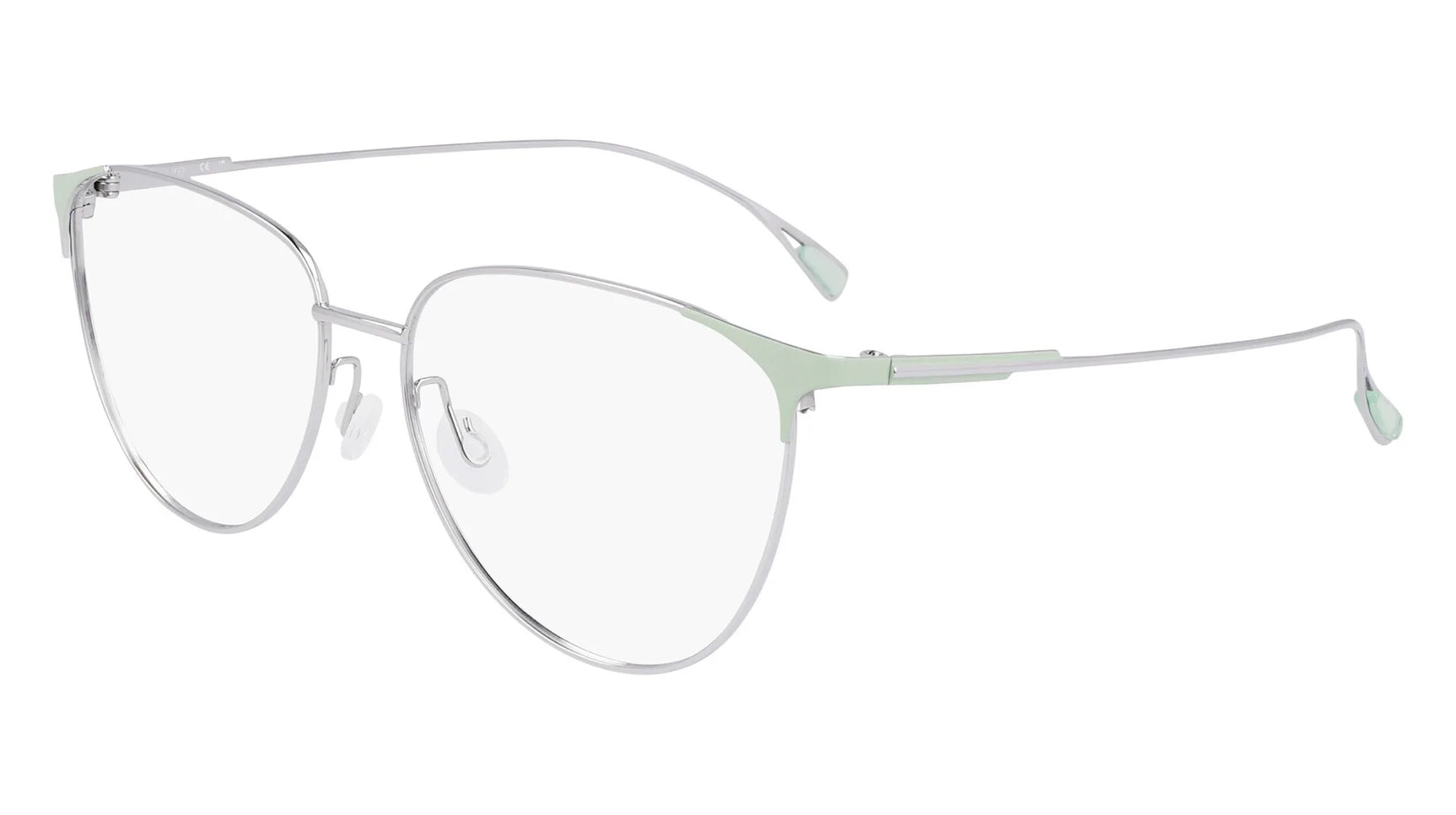 Pure P-5015 Eyeglasses Silver / Sage Pure P-5015 Eyeglasses Silver / Sage