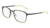 Pure P4018 Eyeglasses / Matte Gunmetal / Lime