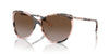 Ralph RA 5150 RA5150 Sunglasses | Size 59 / Shiny Pink Havana / Polar Gradient Brown (3P 13.1%)