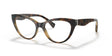 Ralph RA7106 Eyeglasses Shiny Transparent Dark Havana Ralph RA7106 Eyeglasses Shiny Transparent Dark Havana