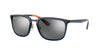 Ray-Ban RB4303 Sunglasses | Size 57 / Transparent Dark Blue / Grey Gradient Mirror (3N 14.2%)