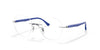 Ray-Ban RX8768 Eyeglasses / Blue On Silver №1231 / Size 50