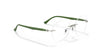 Ray-Ban RX8768 Eyeglasses / Blue On Silver №1231 / Size 50