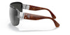 Ralph Lauren RL7070 Sunglasses / Shiny Silver / Mirror Grey (3N 11.2%)