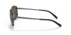 Ralph Lauren RL7071 Sunglasses | Size 61 / Shiny Dark Gunmetal / Brown (3N 14.5%)