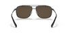 Ralph Lauren RL7071 Sunglasses | Size 61 / Shiny Dark Gunmetal / Brown (3N 14.5%)