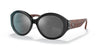 Ralph Lauren RL8191 Sunglasses | Size 55 / Shiny Black / Mirror Grey (3N 11.2%)
