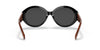 Ralph Lauren RL8191 Sunglasses | Size 55 / Shiny Black / Mirror Grey (3N 11.2%)
