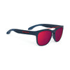 Rudy Project Spinair 59 Sunglasses | Size 52 / Navy Blue Matte / Multilaser Red VLT 15.0%