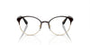 Vogue VO4011 Eyeglasses | Size 51 / Top Brown / Pale Gold №997