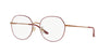 Vogue VO4114D Eyeglasses | Size 53 / Top Bordeaux / Matte Rose Gold №5089