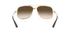 Vogue VO4161S Sunglasses | Size 58 / Gold №280/13 / Brown Gradient (3N 16%)