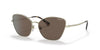 Vogue VO4197S Sunglasses | Size 58 / Pale Gold / Dark Brown (3N 9%)