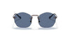 Vogue VO4216S Sunglasses | Size 51 / Brushed Gold / Dark Brown (3N 14.5%)