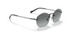 Vogue VO4216S Sunglasses | Size 51 / Brushed Gold / Dark Brown (3N 14.5%)