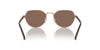 Vogue VO4242S Sunglasses | Size 53 / Gold / Dark Blue (3N 15.3%)