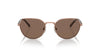 Vogue VO4242S Sunglasses | Size 53 / Gold / Dark Blue (3N 15.3%)