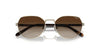 Vogue VO4242S Sunglasses | Size 53 / Gold / Dark Blue (3N 15.3%)
