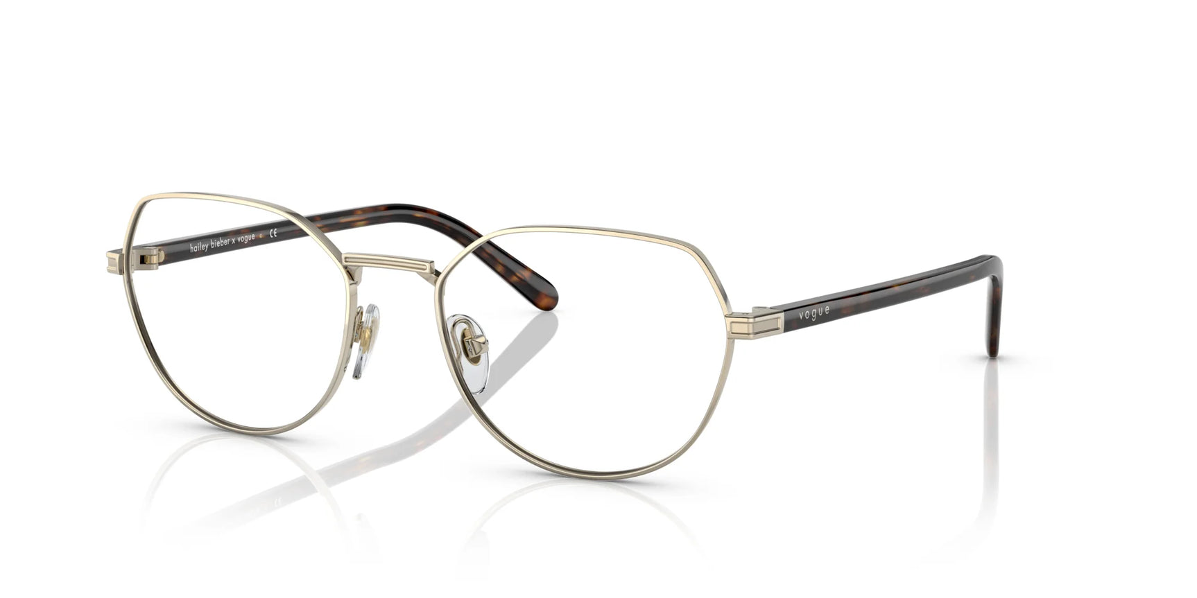 Vogue VO4243 Eyeglasses Pale Gold Vogue VO4243 Eyeglasses Pale Gold