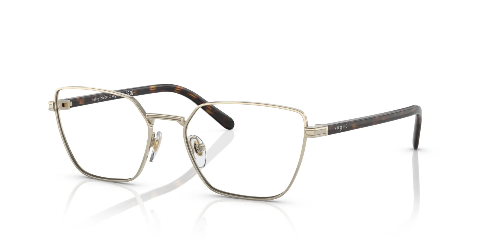Vogue VO4244 Eyeglasses Pale Gold Vogue VO4244 Eyeglasses Pale Gold