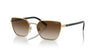 Vogue VO4245S Sunglasses | Size 53 / Gold / Brown Gradient (3N 16%)