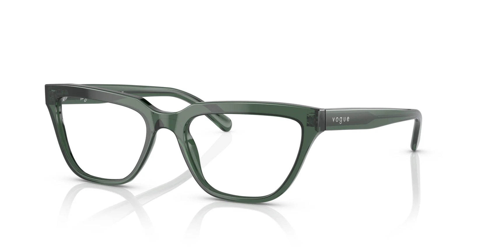 Vogue VO5443 Eyeglasses Transparent Green Vogue VO5443 Eyeglasses Transparent Green