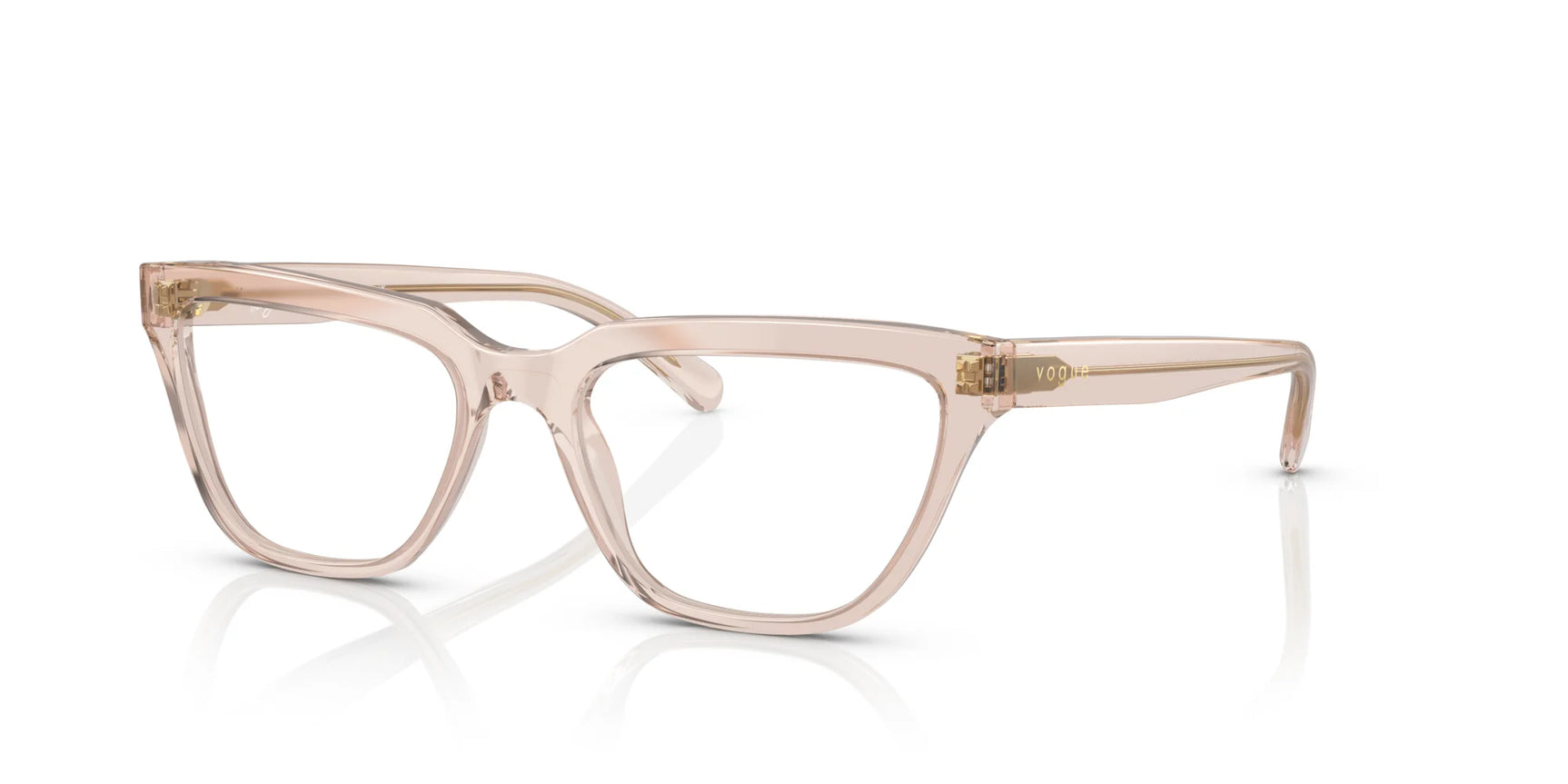 Vogue VO5443 Eyeglasses Opal Light Peach Vogue VO5443 Eyeglasses Opal Light Peach
