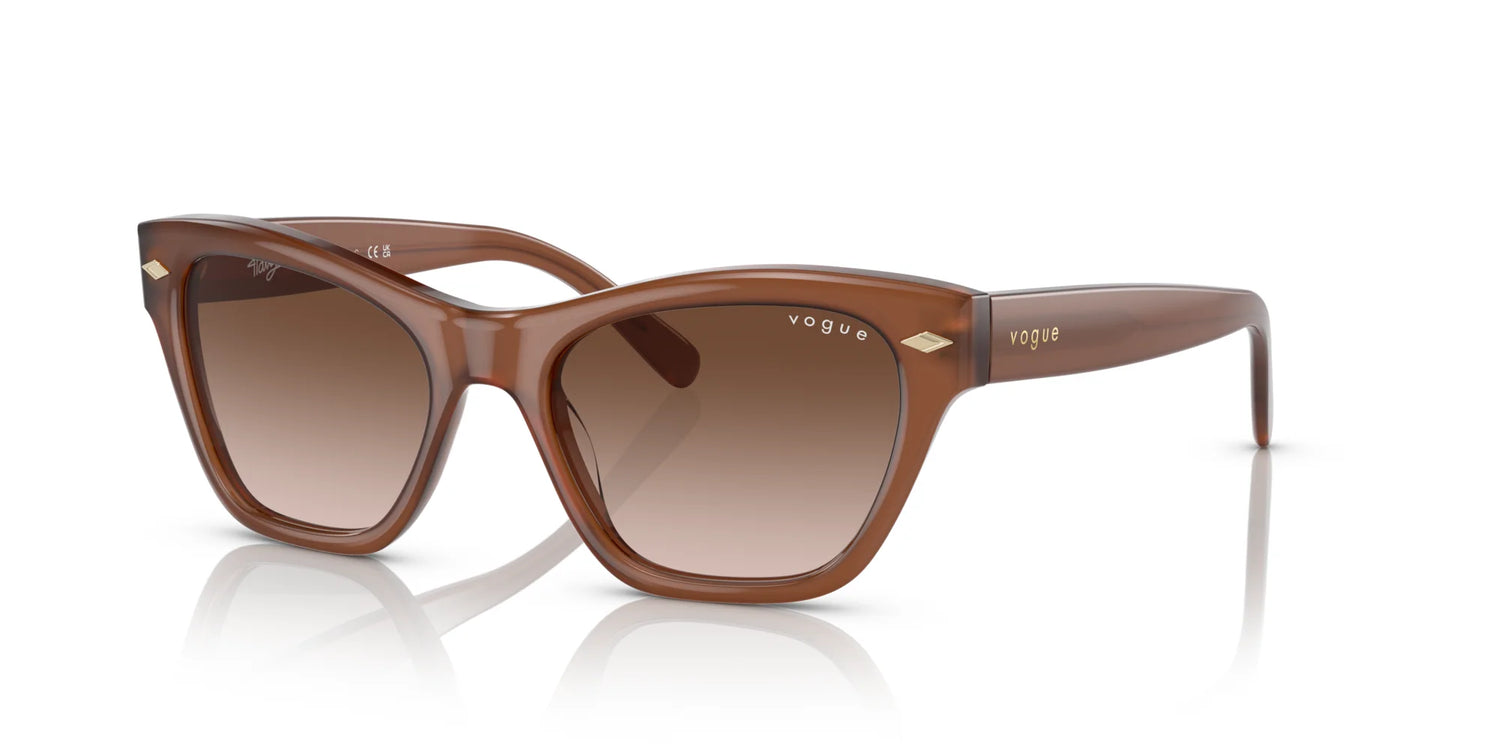 Vogue VO5445S Sunglasses Opal Brown / Brown Gradient Vogue VO5445S Sunglasses Opal Brown / Brown Gradient
