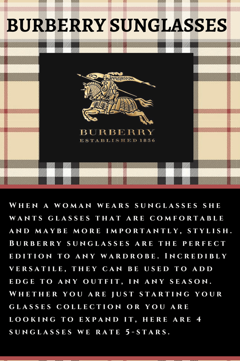 Burberry Sunglasses - There's a Perfect Pair for Every Woman - Heavyglare Eyewear